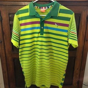Puma Polo Shirt Size Large EUC